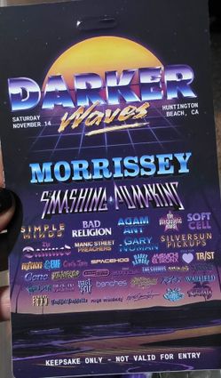 Darker Waves festival GA ticket/ bracelet