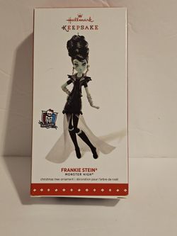 Monster High Frankie Stein Hallmark Christmas Ornament