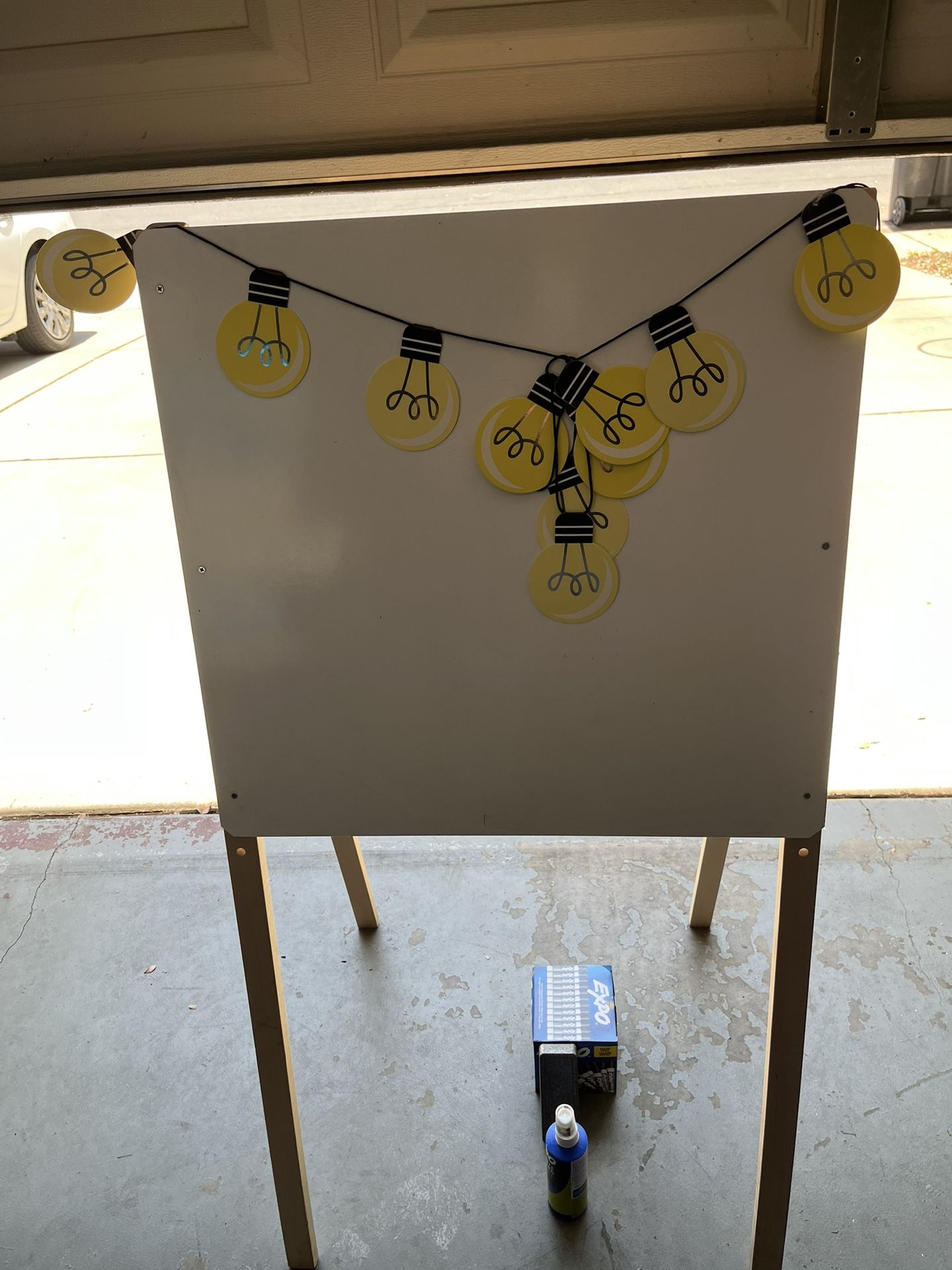 Easel White Board And Book Holder 