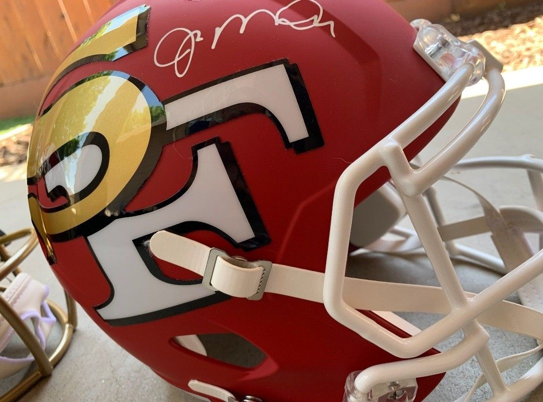 Joe Montana Amp Helmet $500 Obo