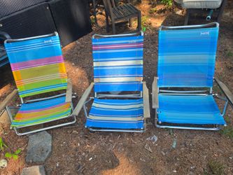 Price is firm.. three Nantucket breeze beach chairs