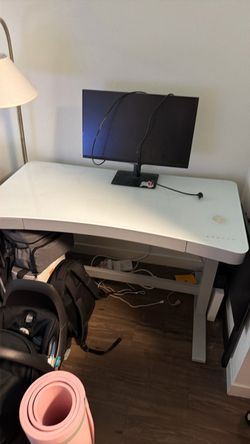 Smart computer desk.