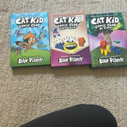 Cat Kid Comic Club Books