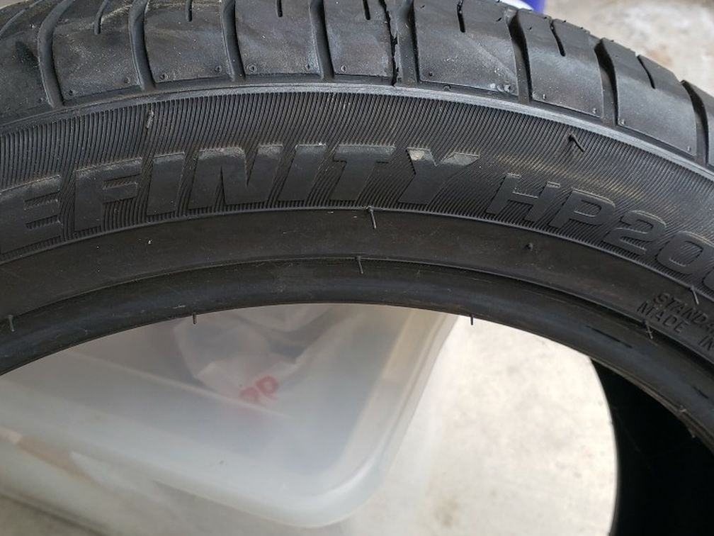 Definity HP 200 Tire Size 205/50 R17
