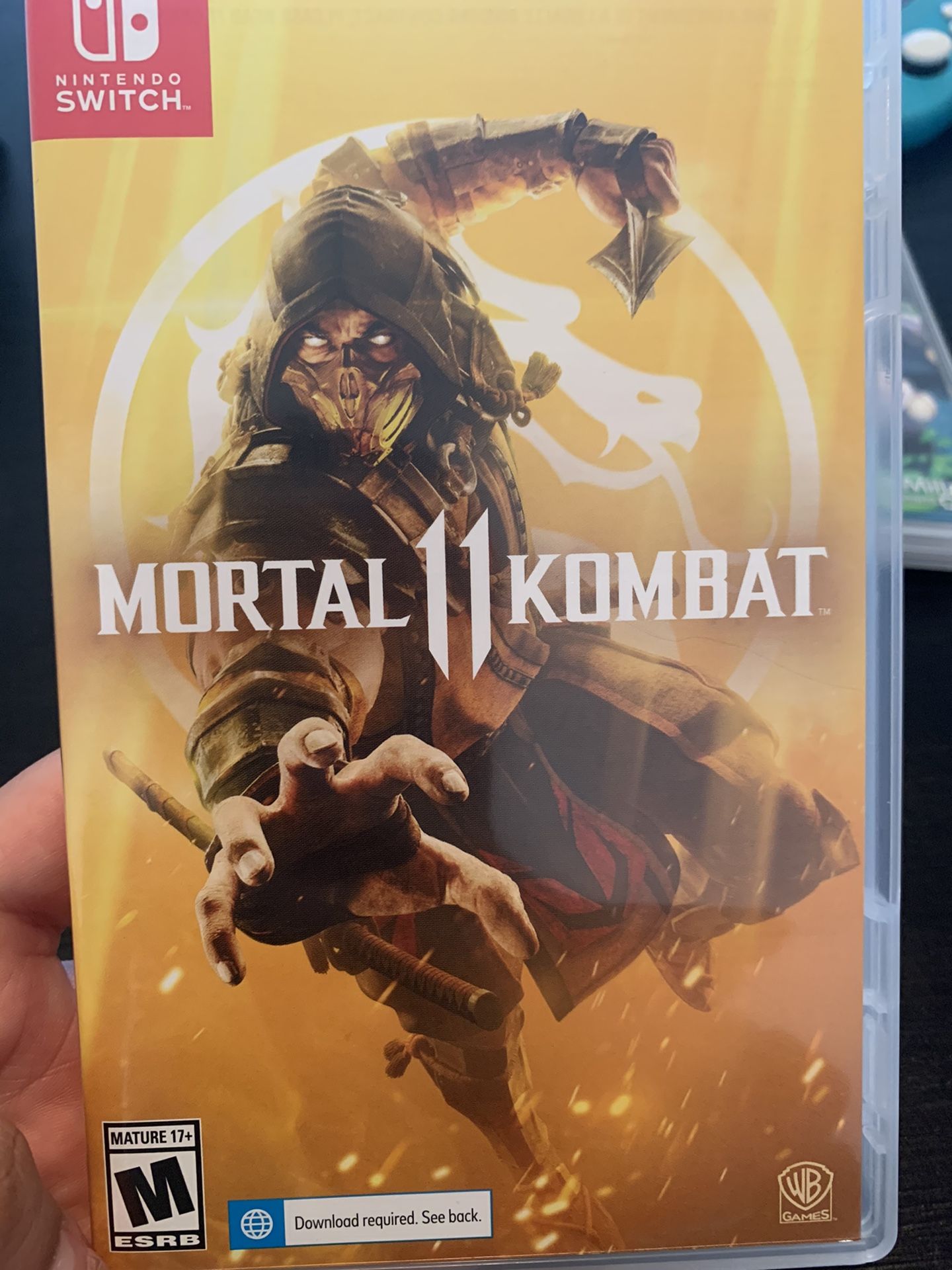 Nintendo switch mortal Kombat game