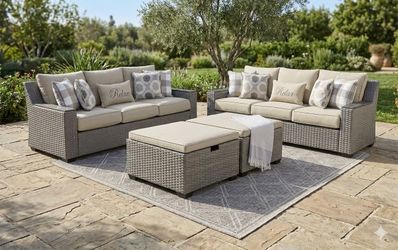 Top quality high quality patio furniture set each sofa retailers alone just the sofa brand new in the box outdoor patio furniture set Costco quality p