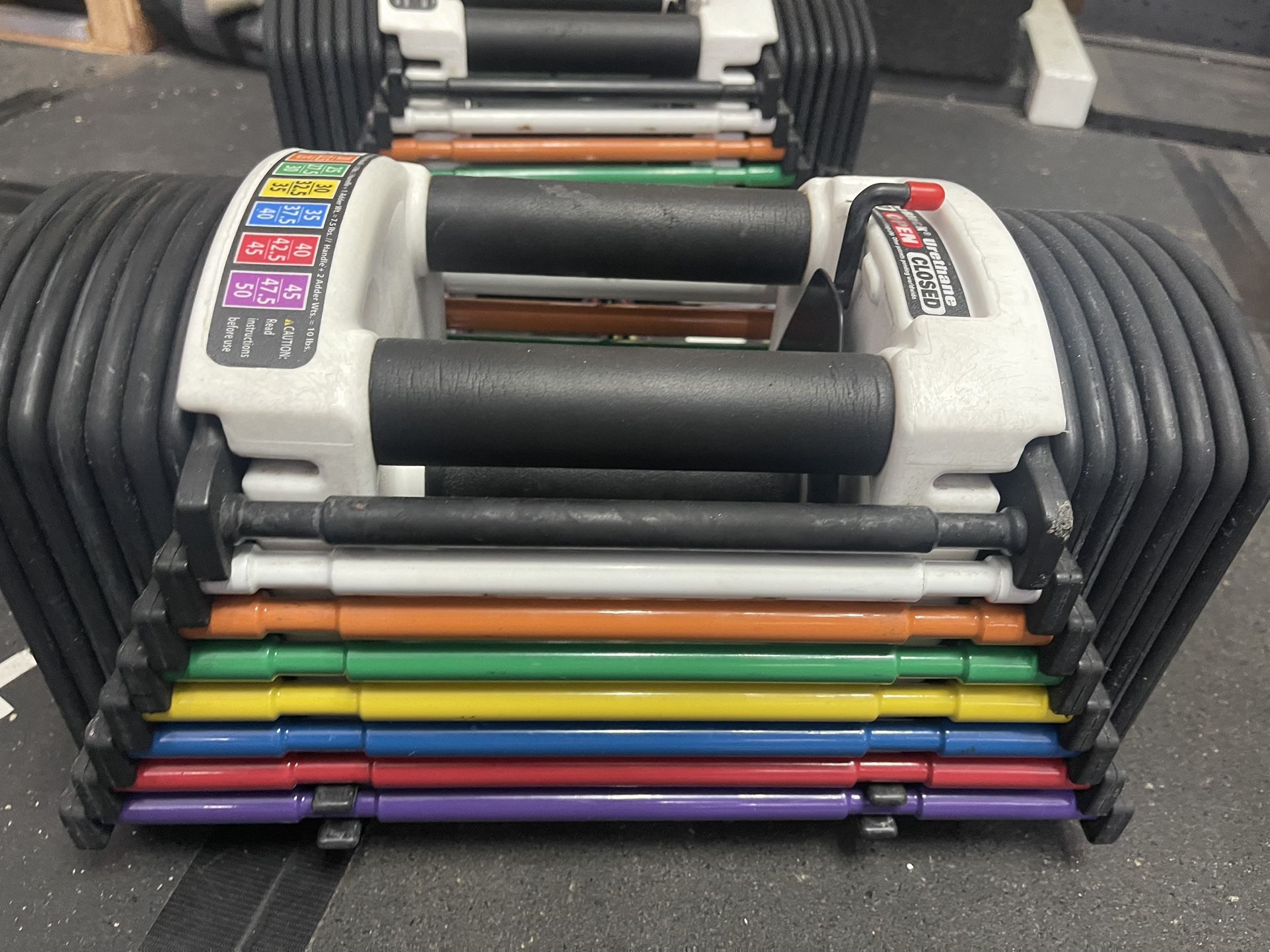 Powerblocks URETHANE 50 lbs each