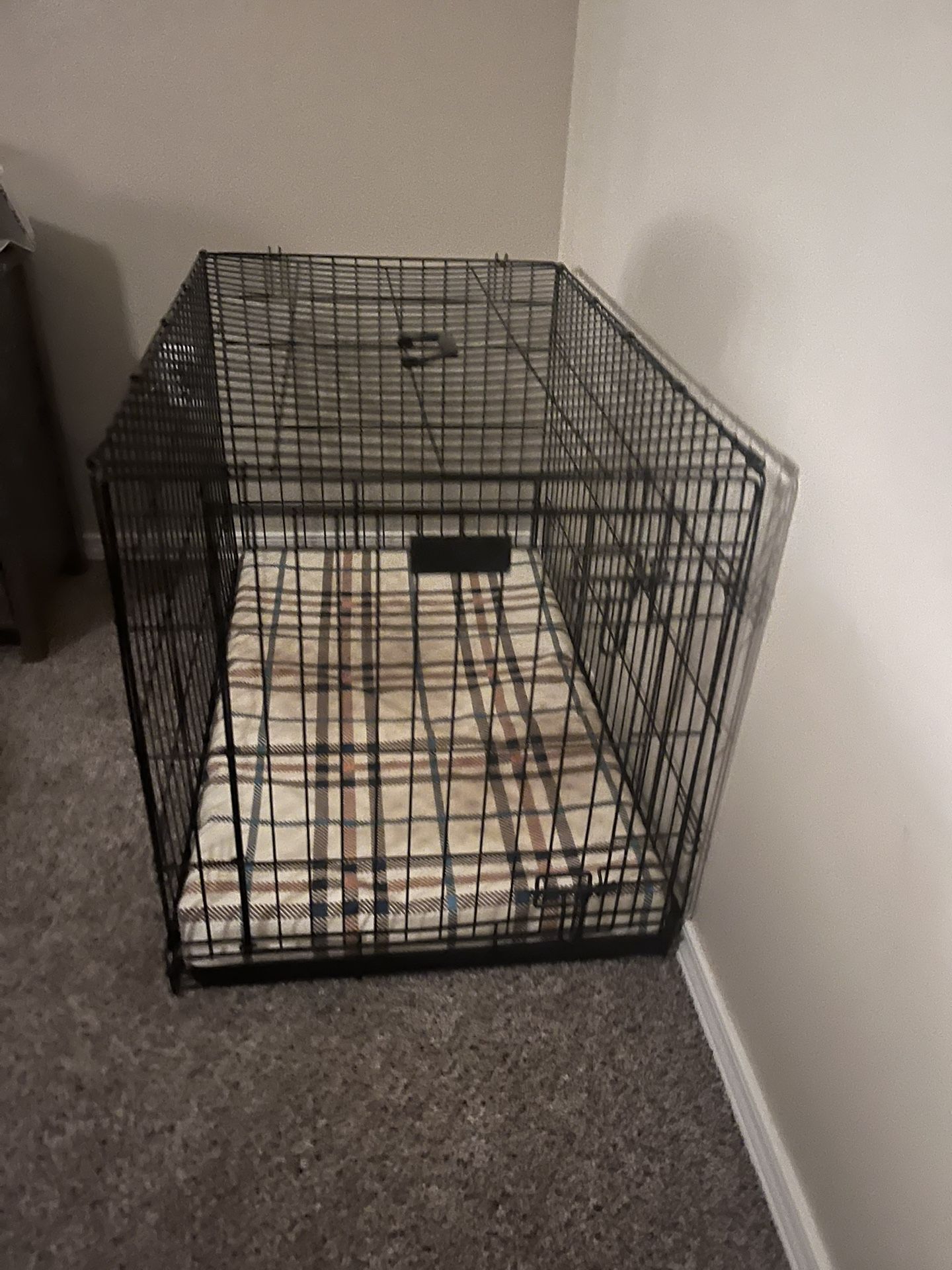 Large Dog Kennel And Bed