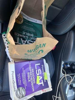 LSAT Powerscore trilogy with practice books
