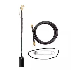 Bernzomatic Firestarter Blaze Torch Compatible with 20 lb. Propane Tank with Adjustable Wide Brush Flame and Spark Lighter @Q2-253