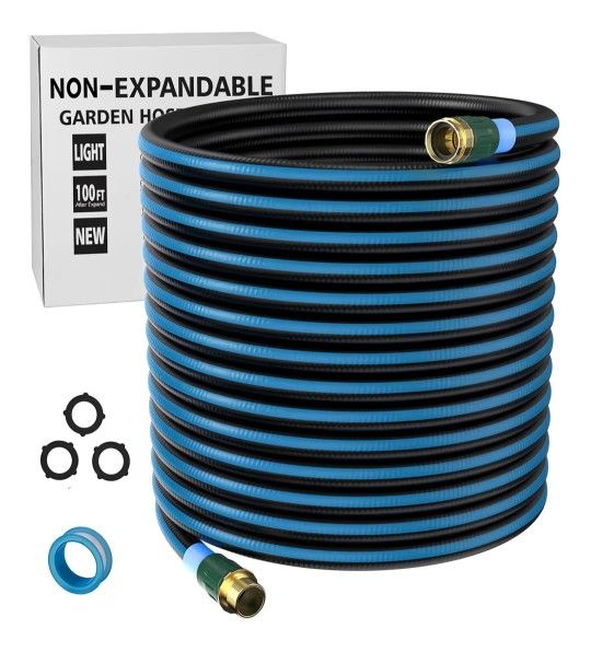 100 ft Non-expanding Garden Hose,