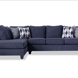 Sectional Couch - 2 Piece with Chaise Lounge