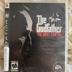 The Godfather PS3 (untested & cracked disk)