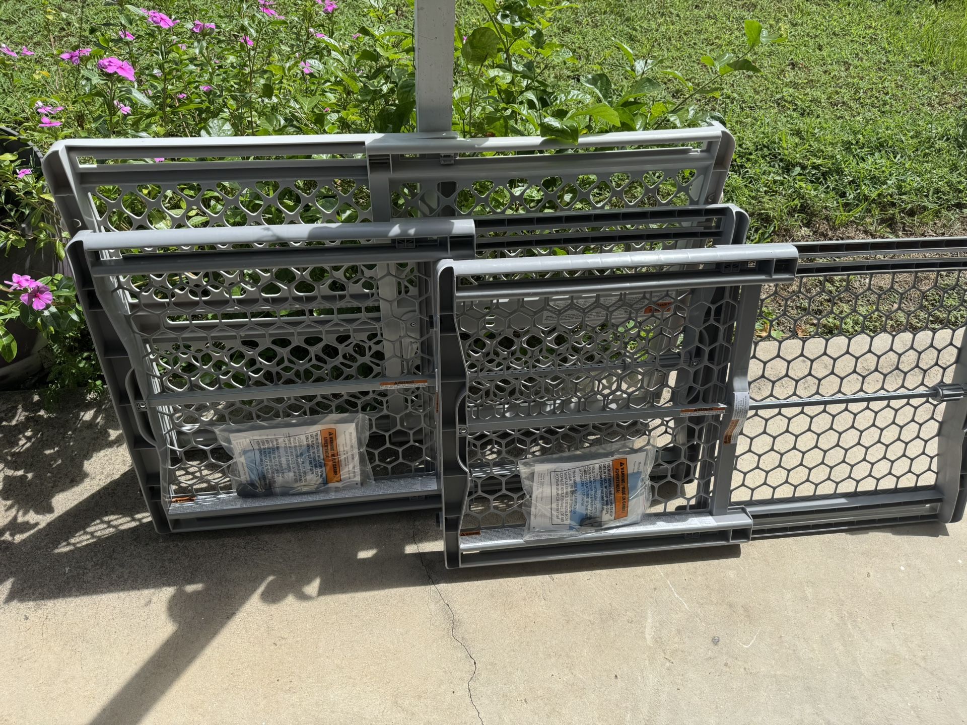 3 - NEW Adjustable Door Gates By Regalia