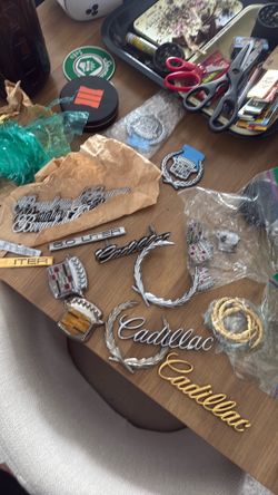 Cadillac Emblems and Scripts