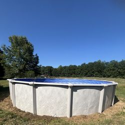 24’ 54 deep above ground pool