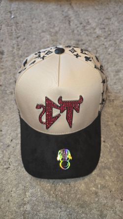 Custom Rhinestone Logo Baseball Cap