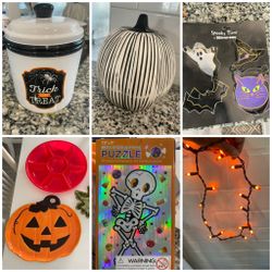 Various Halloween Holiday Pumpkin Stuff/decor $1