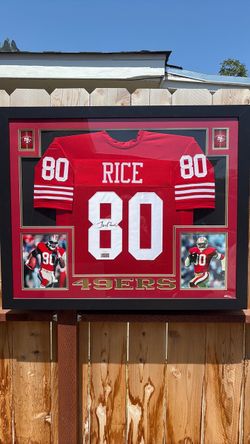Jerry Rice Autographed Jersey