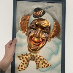 C.E Pearson Clown Painting