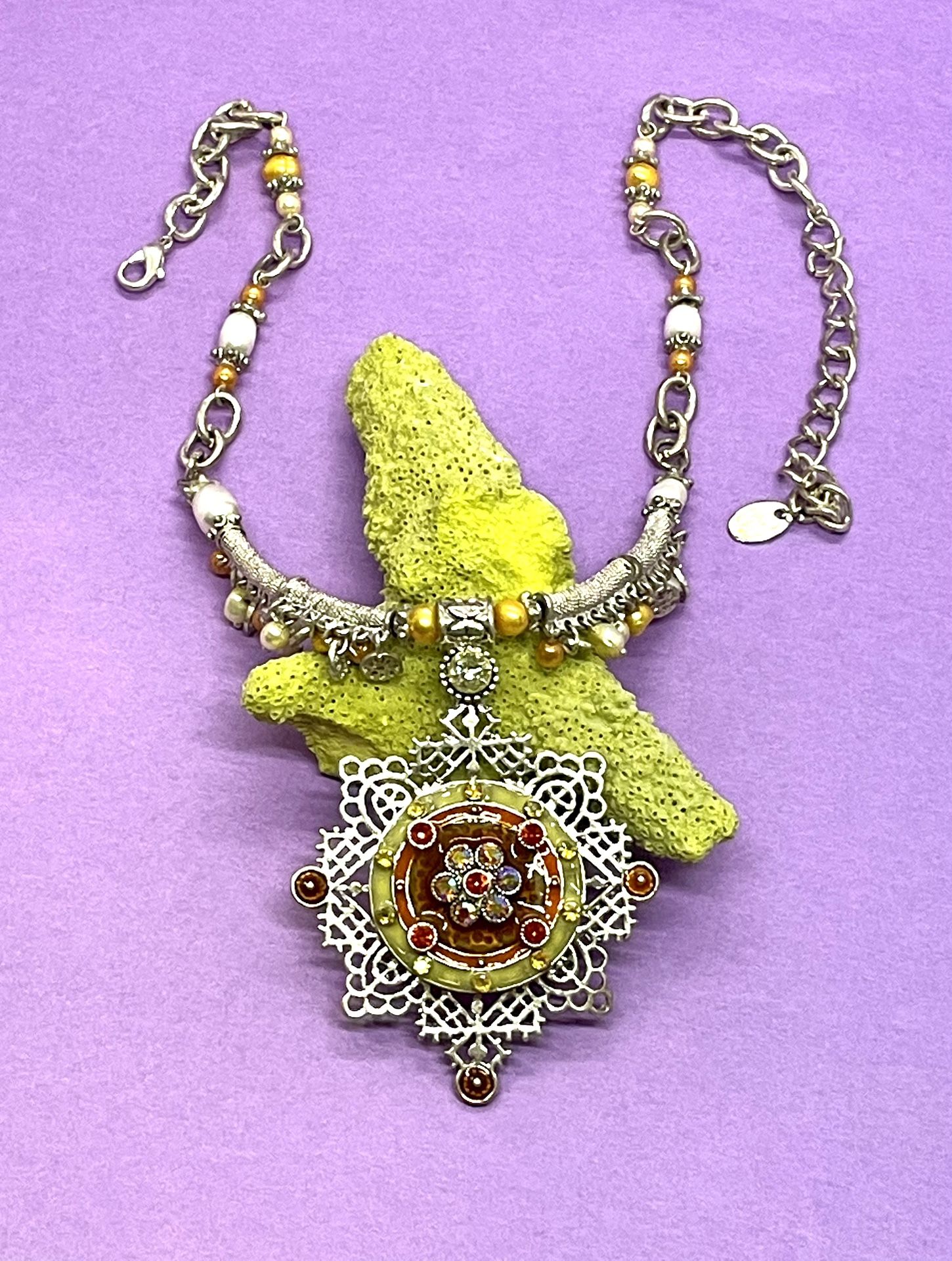 Asian/ Bali Pearl Necklace