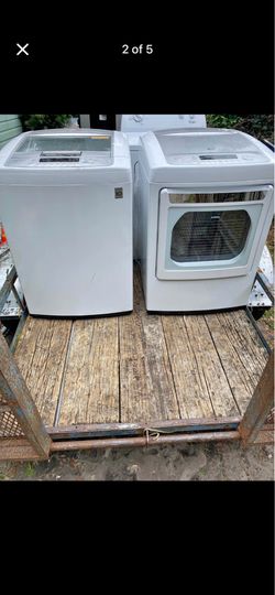 Washer and dryer