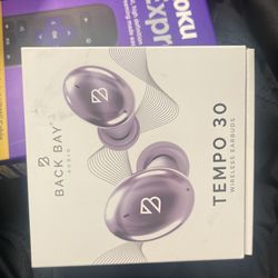 Back Bay Wireless headphones $35 (never opened) 