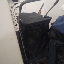 2 Compartment Doggie Stroller