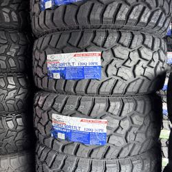 33x12.50r17LT Atlander R/t #4 New Tires Mount & Balance // Set De 4 Llantas Nuevas Instaladas Y Balanceadas