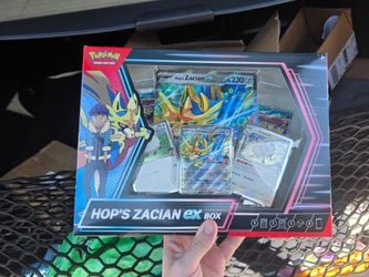 (X2) - Pokémon Trading Card Game: Hop’s Zacian ex Box