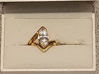 Marquis Ring Set $50 OBO