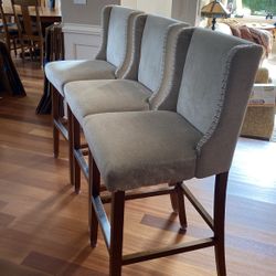 Three  Bar Stools