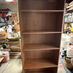 2 Wooden Bookshelves