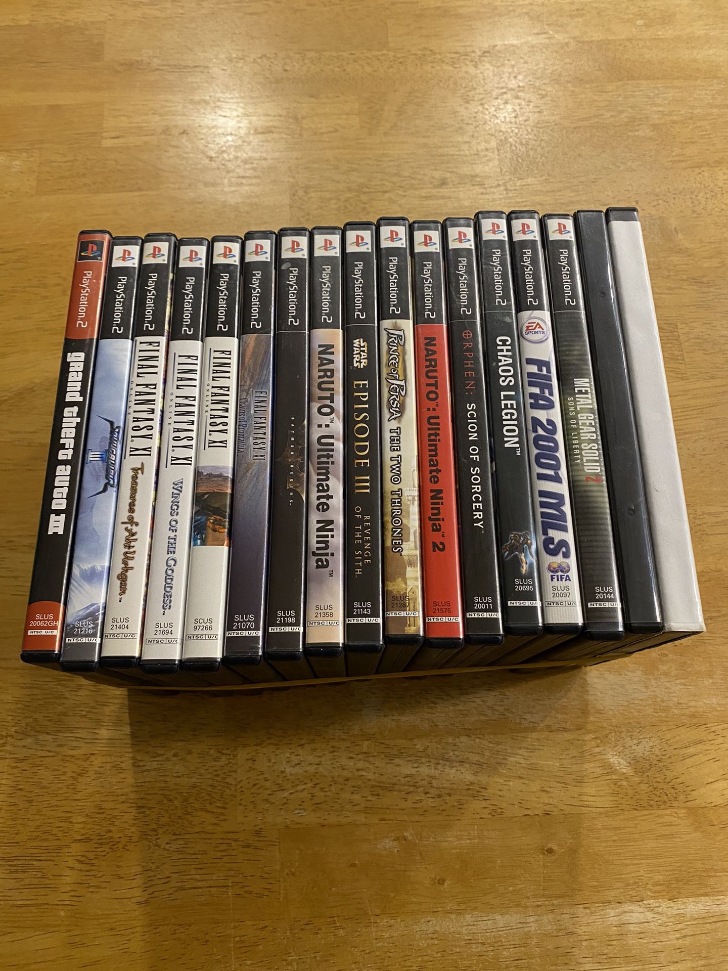 PS2 game bundle