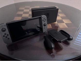 Nintendo switch with extended storage.