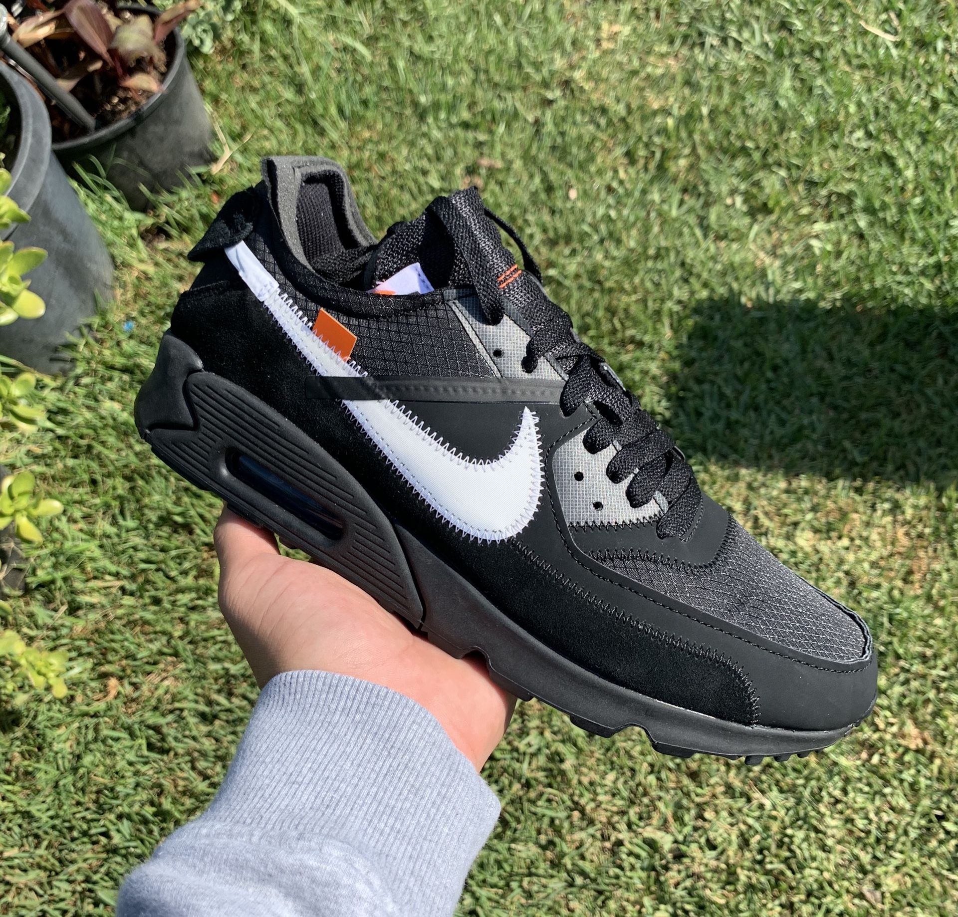 Nike Air Max 90 Off-White Black 🎱 Size 11 VNDS