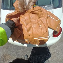 Fanfuel Woman's Leather Jacket 