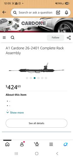 26-2401 rack and pinion complete unit