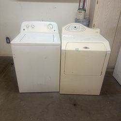 Washer and dryer