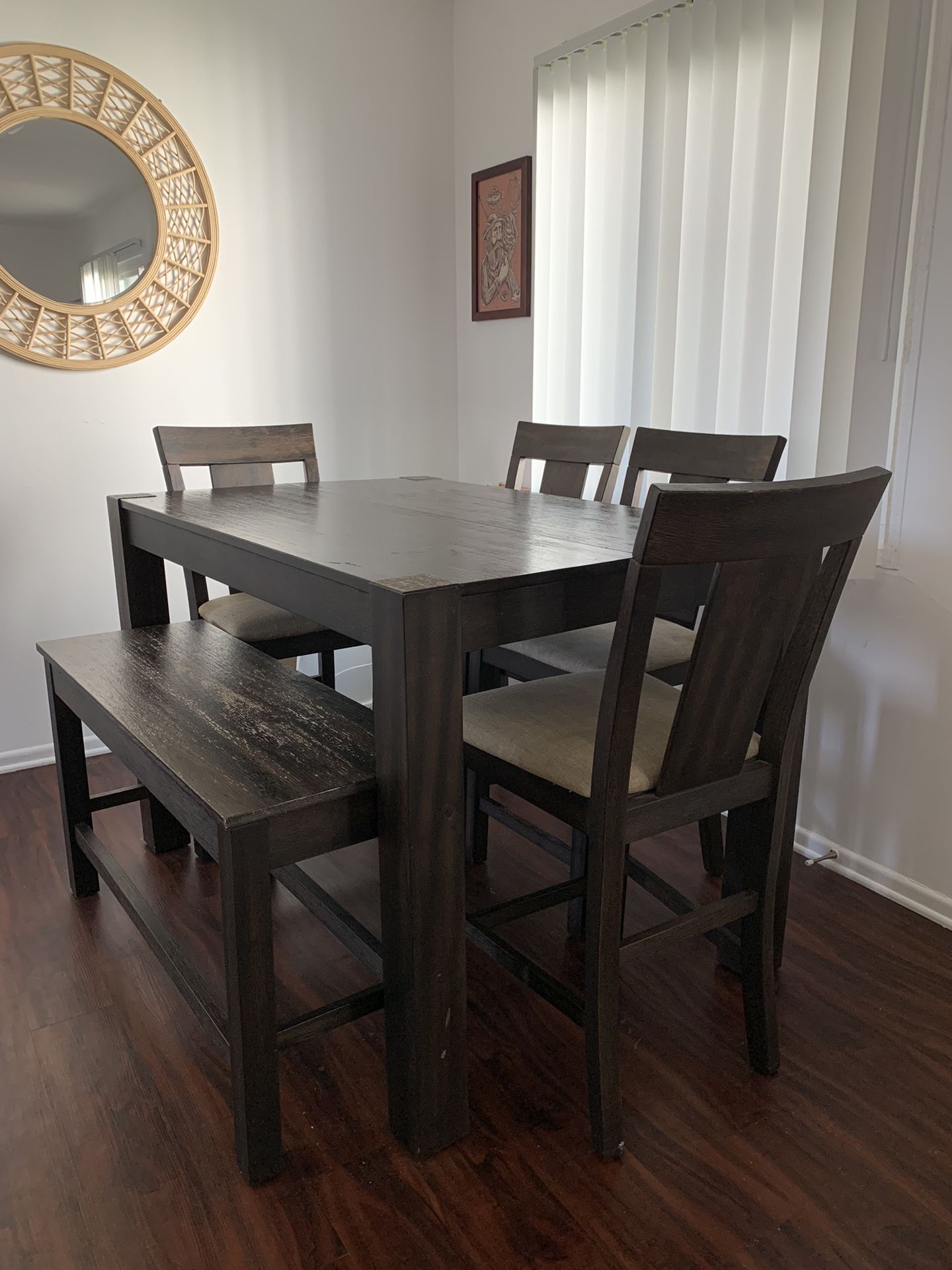 Wood Dining Room Set