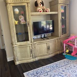 Tv Stand Entertainment Center Cabinets 