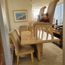 1980s Italian Dining Set