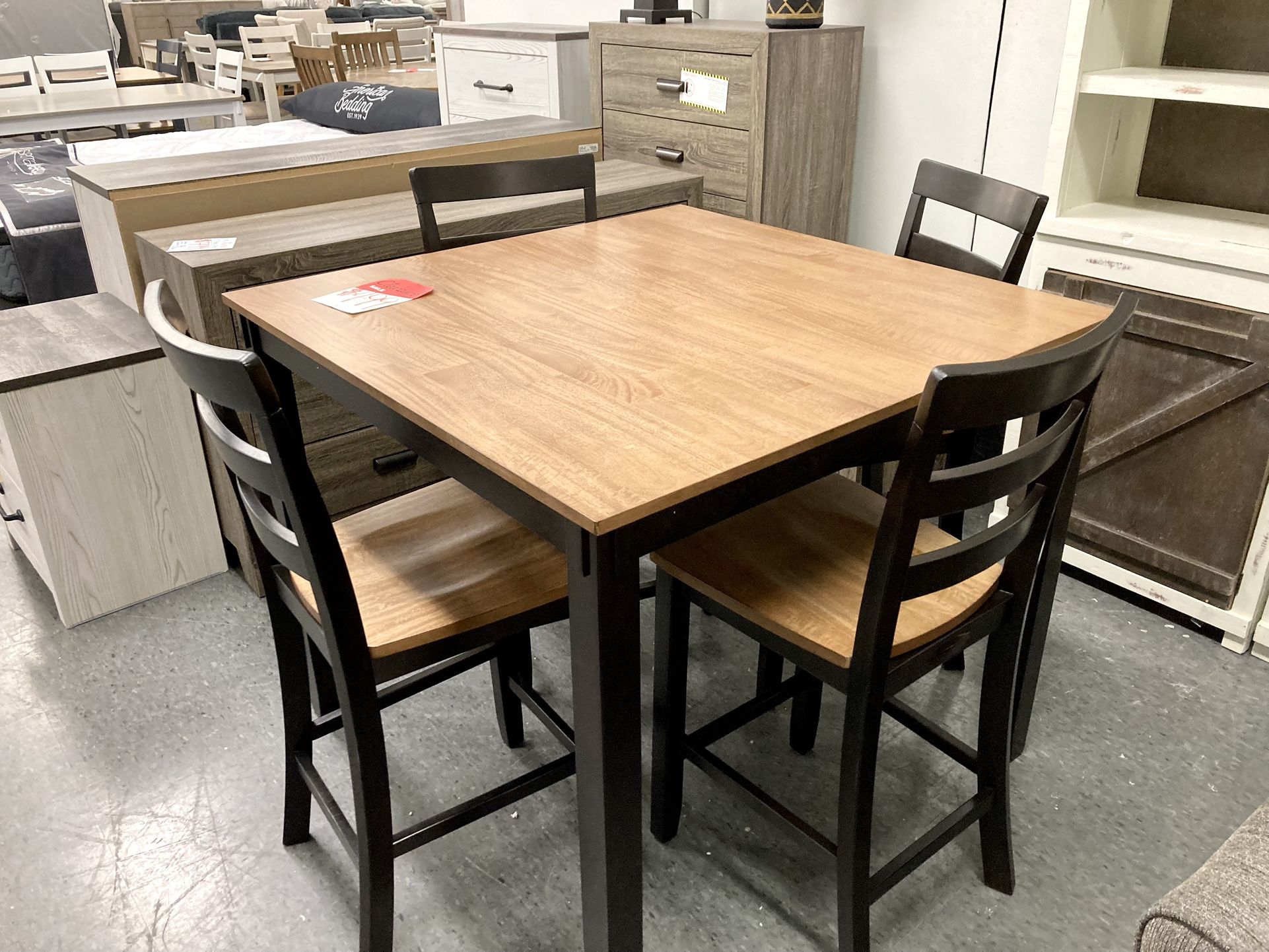 New Table & 4 Stools SPECIAL