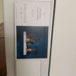 Threshold  Floating Wood Shelf. 24”
