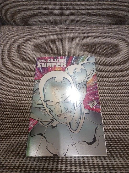 DEATH OF THE SILVER SURFER #1 RON LIM FOIL VARIANT JUNE 2025
