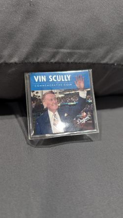 Dodgers Vin Scully Commemorative Coin
