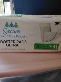 Secure booster pad