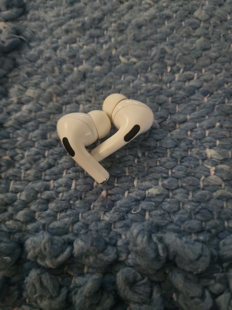 Apple AirPods Pro wireless earbuds.