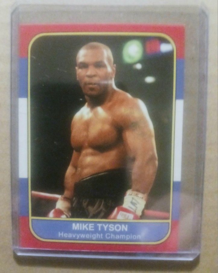 Really Nice Rare Pair Of Mike Tyson Ĺimited Edition Of 1000