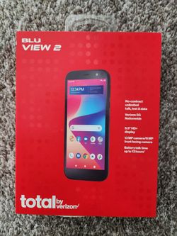 Brand New Blue view Prepaid Phone